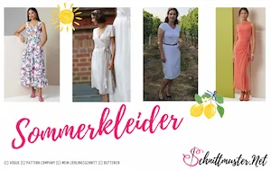 Sommerkleider nähen, Stoffe, Schnitte und reine Nähfreude - Sommerkleider nähen Stoffe und Schnitte für leichte Sommermode