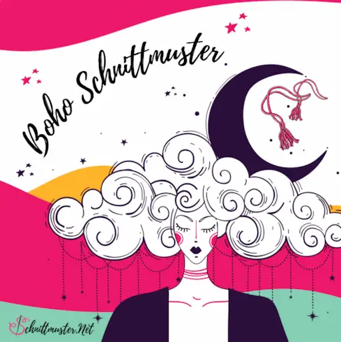 Schnnittmuster für romantische Boho Styles