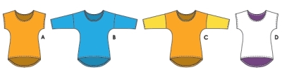 Jalie sewing pattern nähen 3352 Shirt Gr. 2-13 (92-155) und 4-22 (32-52)