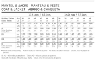 deutsch sewing pattern Burda 6845 Mantel, Jacke Gr. 10-20...