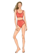 sewing pattern Butterick 4526 Misses Swimsuit, Bikini and Wrap