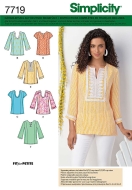 simplicity-schnittmuster-naehen-7719/1461-shirts-gr-aa-10-18-(de-36-44)
