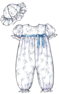 sewing pattern Butterick 4110 Baby