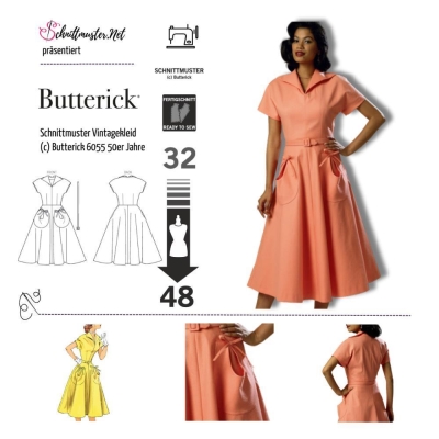 butterick-schnittmuster-naehen-6055-kleid-in-gr-a5-6-14-(32-40)