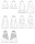 Sewing pattern McCalls 6966 Skirts