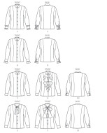 sewing pattern Vogue 9029 Bluse