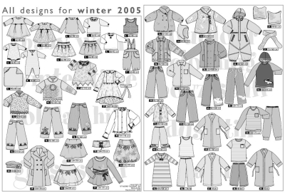 anderssprachige Zeitschrift Ottobre design 04/2005 Kids Winter