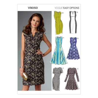 sewing pattern Vogue 9050 Kleid