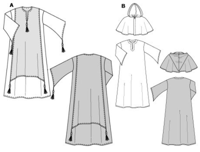 deutsch sewing pattern Burda 2822 Gr. 44-54