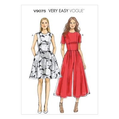 vogue-schnittmuster-naehen-9075-sommerkleid-gr-a5-6-14-(32-40)-oder-e5-14-22-(40-48)
