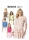 Schnittmuster Butterick 6175 Damenshirt mit Bogenkante Gr. 32-40 oder 40-48