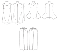 ideas-sewing-pattern-kwiksew-4115-damenkleid-gr-plussize-48-60-(brust-114-144)