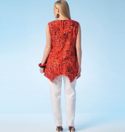 Schnittmuster aus Papier KwikSew 4115 Damenkleid Gr. Plussize 48-60 (Brust 114-144)