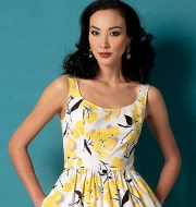 Schnittmuster Vogue 9100 Kleid Gr. 32-48