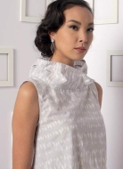 wird aussortiert: Schnittmuster Vogue 9112 ausgefallenes Designerkleid Gr. 32-52