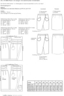pattern company sewing pattern nähen 01-805 Damenrock mit Wickeleffekt Gr. 34-48