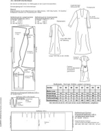 Schnittmuster Damenkleid pattern company 02-648 Wohlfühlkleid mit Kelchkragen, Damenkleid Gr. 34-48