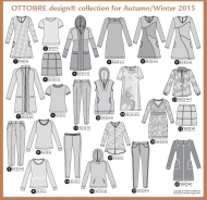 englische Zeitschrift Ottobre Design 05/2015 Woman Herbst/Winter