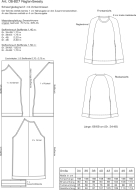 Schnittmuster pattern company 06-827 schöner Damensweater, Raglansweater Gr. 34-48