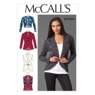 mccalls-sewing-pattern-sew-7254-cardigan-gr-y-xs-s-m-oder...
