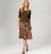 sewing-pattern-kwiksew-4137-missesskirt-size-xs-s-m-l-xl-...