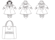 schnittmuster-kwiksew-0148-puppe-und-tasche