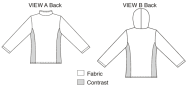 sewing pattern KwikSew 3297 Jacke Gr. XS-S-M-L-XL 4-22 (30-48)