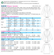 Schnittmuster aus Papier KwikSew 4030 Damenjacke Gr. 30-48