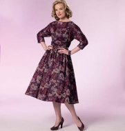 butterick sewing pattern nähen 6242 Kleid in Gr. A5 6-14 (32-40)