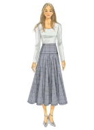 Schnittmuster Butterick 6249 Rock in Gr. E5 14-22 (40-48)