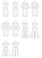sewing pattern Vogue 9167 Sommerkleid