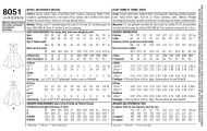 englisches Schnittmuster Simplicity 8051 Retrokleid