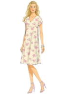 Schnittmuster Butterick 6317 Kleid Gr. A5 6-14 (32-40) oder E5 14-22 (40-48)