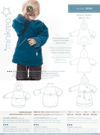 sewing pattern minikrea 30500 Kindersweater Gr. 4-10 Jahre (104-146)