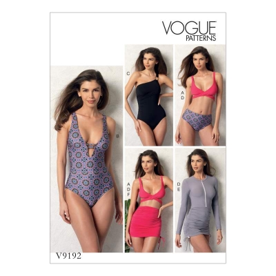 vogue-schnittmuster-naehen-9192-bademode-gr-a5-6-14-32-40-oder-e5-14-22-40-48