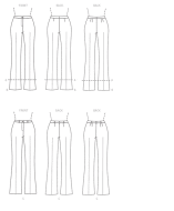 sewing pattern Vogue 9181 Damenhose Gr. E5 14-22 (40-48)