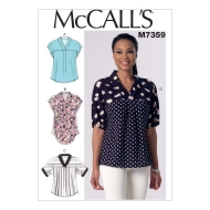 mccalls sewing pattern nähen 7359 Damenshirt Gr....