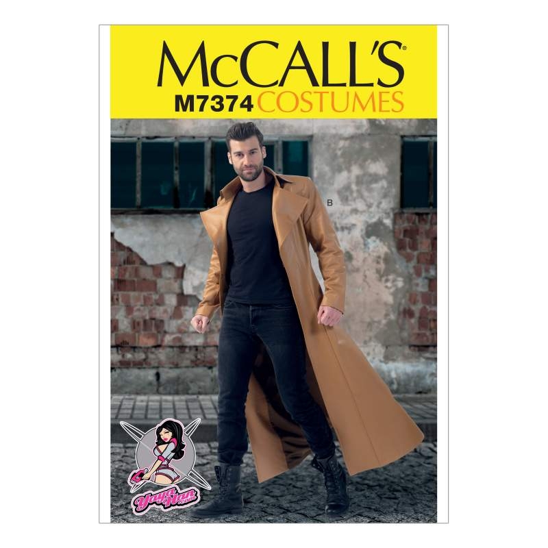 Kostüm Weste Mantel McCalls Schnittmuster M7821 Cosplay