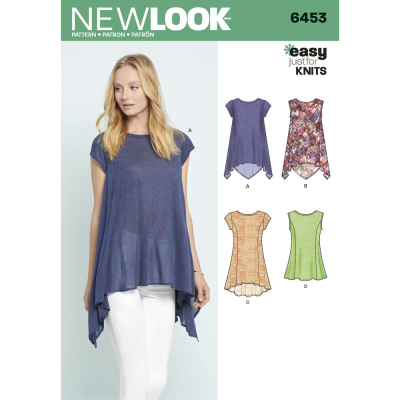 sewing pattern NewLook 6453 Shirt Gr. A 6-18 (32-44)