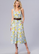Schnittmuster aus Papier KwikSew 4172 Damenkleid Gr. 30-48