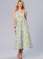 Schnittmuster aus Papier KwikSew 4172 Damenkleid Gr. 30-48
