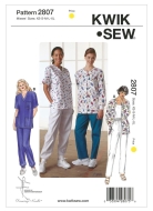 kwiksew-sewing-pattern-sew-2807-berufsbekleidung-xs-s-m-l...