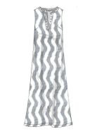 Schnittmuster McCalls 7408 Sommerkleid, Tunikakleid Gr. 32-52