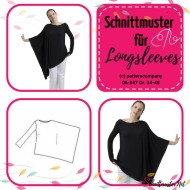 Schnittmuster pattern company 06-847 asymetrisches Damenshirt Gr. 34-48
