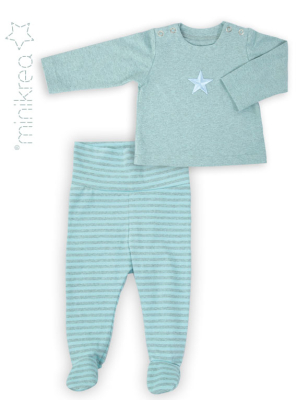 sewing pattern minikrea 11409 Babystrampelhose und Babyshirt Gr. Preborn - 24 Monate (44-92)