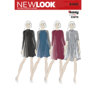 newlook-sewing-pattern-sew-6469-damenkleid-a-8-20-(34-46)