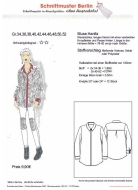 Schnittmuster Berlin Damenbluse Hanifa Gr. 34-50