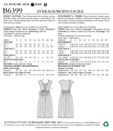 Schnittmuster Butterick 6399 historisches Kostüm 20er Jahre, Flapper  Gr. 32-48