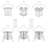 mccalls sewing pattern nähen 2034 Cosplay Korsett...
