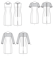 butterick-schnittmuster-naehen-6410-damenkleider-gr-a5-6-...